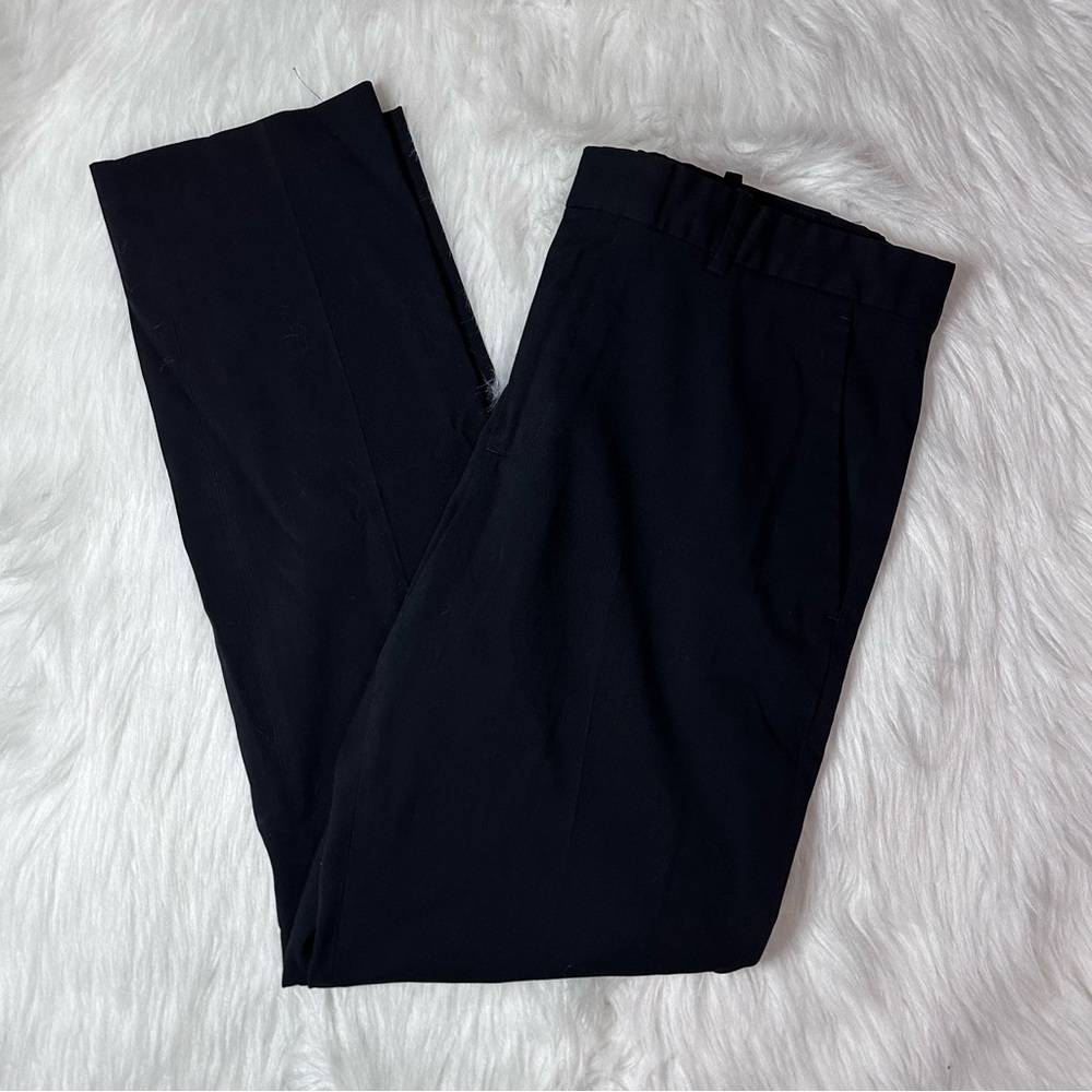 Perry Ellis Portfolio Men’s Black Dress Pants Very Slim Stretch